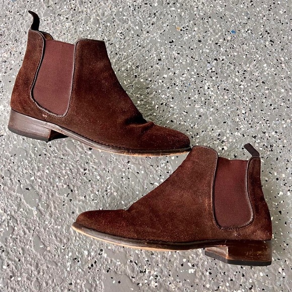 Suede Chelsea Boots - Picture 3 of 8